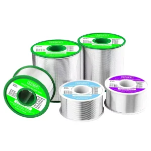 OEM Customization Lead free 0.5mm 0.6mm 0.8mm 1.0mm 450 75 50g 1kg Sn99.3Cu0.7 SiCu Solder Tin Wire 1.8% 2.4% Flux Core Welding