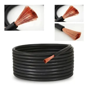 OEM H01N2-D Rubber Welding Cable YH16-70mm²Copper Flexible Welding Lead Flame Retardant Heavy Duty for Industrial Welding System