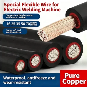 OEM Premium Heat Resistant Moisture Proof Flexible Copper Rubber YH H01N2 D Welding Cable Hard wearing for Industrial Welding