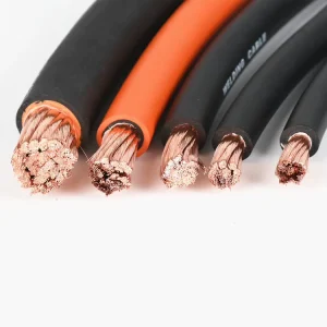 Orange Welding Cable 1awg 4awg 8awg Super Flexible Electrical Wire for Welding Machine