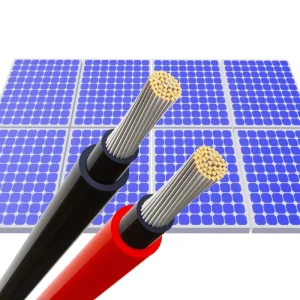 PV Solar Cable TUV PV1 F Double Parallel Solar Cable for Photovoltaic Power Plant