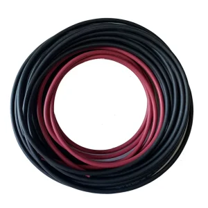PV Wire 10AWG Aluminum Alloy 8000 Series XLPE Insulation Sunlight Resistant Stranded CUL 1000V 2000V Direct Burial Black