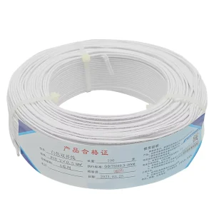 PVC Extension Cord Neon Light White Household LED Copper Core Power Wire RVB2 0.75mm Double Cable Bare Type Electrical Supplies