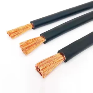 PVC Insulated Copper Conductor Low Voltage 300/500V Electric Welding Cable with Flexible Stranded Wire