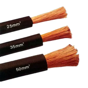 PVC Insulated Orange Black 16mm 25mm 35mm 50mm 70mm 95mm Super Flexible Copper 1/0 2/0 4/0 Gauge Welding Cable