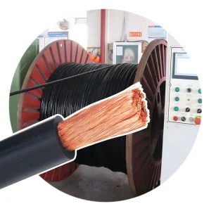 PVC RUBBER Soft XLPE Orange Black 16mm2 25mm2 35mm2 50mm2 70mm2 Super Flexible Welding Cable