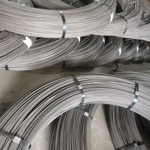 Prestressed Concrete Wire 4mm 5mm 6mm 7mm Spiral Ribbed High Carbon Tension PC Steel Wire