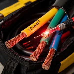 Professional Engineering 3 Core 10 Square Millimeter Copper Wire Cable for Complete Power Projects