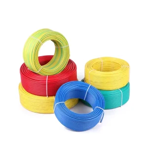 Pure Copper Conductors 16AWG Flexible BVR Electric Wires 1.5mm Steel Sheet Low Voltage for Home Building Wiring