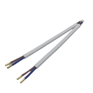 QUANWEI Double Head Tin Tinned Copper PVC Insulated Wires Intercom Antenna Processing Line Cables Custom Length