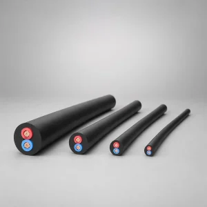 Red Black 2 Core Silicone Cable 8 10 12 14 16 18 AWG Flexible Twin Core Jacketed Power Wire OFC For Solar Battery Inverter DC