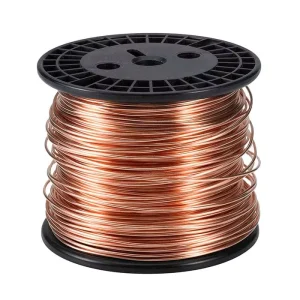 Red Copper Coil Wire 0.6mm 0.85mm 1mm C11000 C12500 99.995% Pure Cutting Welding Services