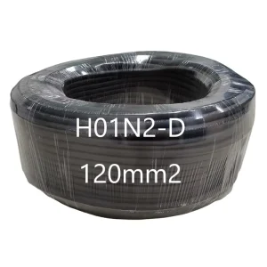 Rubber Cable 120mm2 H01N2 D Single Core Flexible Conductors Rubber Sheath Welding Cable