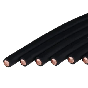 Rubber Insulated YH Copper Stranded Conductor 450/750V Electric Machine High Flexibility Welding Machine Cable
