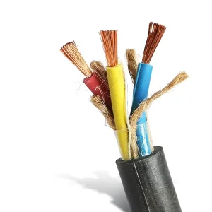 Rubber Sheath Welding Cable Flexible Copper Conductor Multicore Electrical Equipment Cable