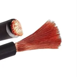 Rubber Welding Battery Pure Copper Flexible Welding Ground Cable Price