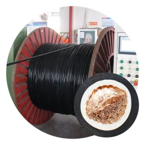 Rubber Welding Cable 10mm2 95mm2 Power Station Rubber Battery Welding Cable