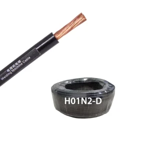 Rubber Welding Cable H01N2 D YH 100 100V Copper Conductor Rubber Insulation Flexible Single Core Welding Cable