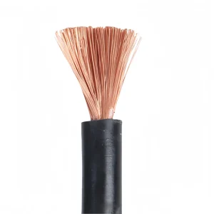 Rubber-sheathed Copper Conductor 90mm 2/0 Welding Cable for Heavy Duty Machines H01N2-E Model Electric Welding Use