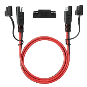SAE Power Cord SAE Extension Cord All copper Car Battery cable 16AWG Double spliced Red And Black Solar Connection cable