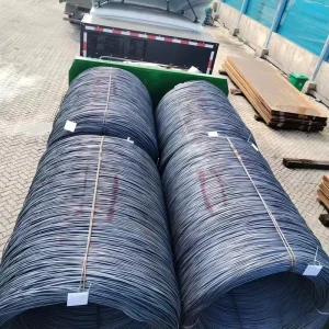 SAE1006 SAE1008 Low Carbon Steel Hot Rolled Wire Rod ASTM Standard Cold Heading Steel for Welding Cutting Bending