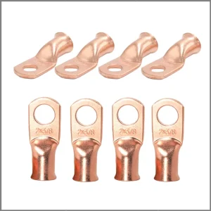 SC JGB Bimetallic Welding Wire Crimp Cable Lug Connectors Tinned Plated Brass Copper CE ROHS Compliant SC 1.5 Terminals