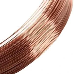 Silver-coated Round Copper Wire Brass Copper Alloy High Purity 99.99% Red Copper Wire