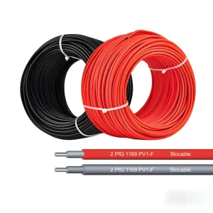 Solar Photovoltaic Pv DC Cable 4mm2 6mm2 Price Friendly Pv Wire and Battery Connector Electrical Wires