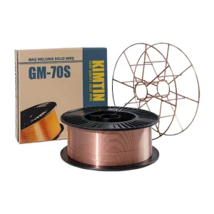 Solid Carbon Steel MIG Electrode ER70S-6 CO2 Gas Protected Welding Wire OEM Services Supplied