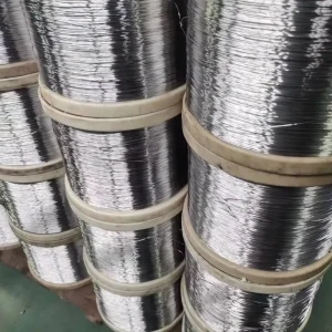 Stainless Steel Wire 300 Series ASTM AISI 0.1 3mm Bright 2B Finish 304 316 310S Grades Welding Cutting Custom Length