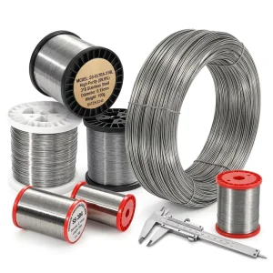 Stainless Steel Wires 0.016mm~5.5mm AISI Grades 201 304 316 310 904L Rust Proof Welding Binding Wire for Industrial Use