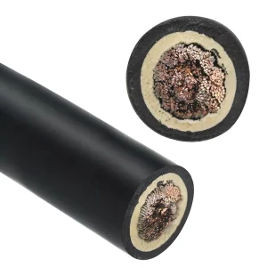Stranded 10mm2 35mm 80mm 100mm 120mm 240mm2 Copper Wire Price Per Meter 10awg Welding Rubber Cable