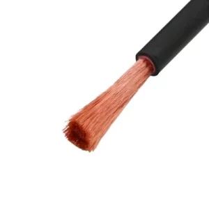 Stranded Copper Conductor 1 AWG Flexible PVC Insulated RVV Welding Transformer Cable for Electric Welding Equipment