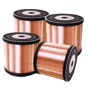 Strong Red Copper Wire 99.99% Purity Cutting & Welding Services Electronics & Communications Use