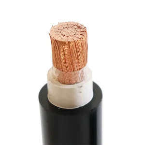 Super Flexible Industrial Electric Copper Conductor 35mm2 185mm2 Rubber Insulation Welding Cable