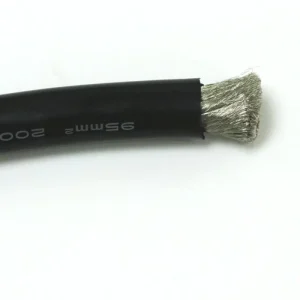 Super Soft Silicone Rubber Cable 4AWG 600V Industrial Tinned Copper Stranded High Temperature Resistance for CCC