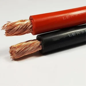 Superflex PVC Copper Welding Cable 1/0 2/0 3/0 AWG Stranded Copper Conductor Rubber Insulated Bare Type