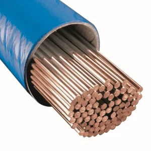 Supplier Factory Copper Alloy Welding Rod Weld Electrode 2.5Mm AWS ECuSi-B ECuSn-B ECuAl-A2 Welding Consumables