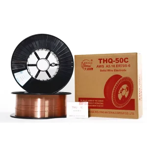 THQ50C AWS ER70s 6 Carbon Dioxide Gas Welding Wire Gmaw Copper Coated High Quality for Mig Welders