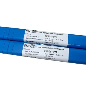 TIG Rod ER90S-B91 P92 P91 T91 Welding Rod ER90S-G Heat Resistant Steel Argon Tungsten Arc Welding Wire