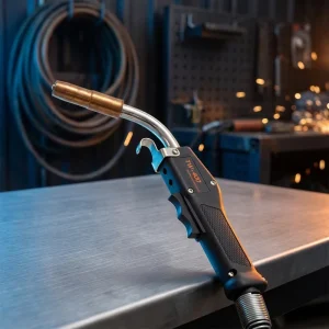 TW400 400Amp Gas Cooled MIG Welding Torch 3M 4M 5M Heavy Duty MIG MAG Welding Gun for 0.8-2.0mm Welding Wire