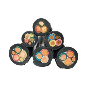 Tai Tong Flexible Copper Rubber Sheath Low Voltage Rubber Insulated Fire Resistant Construction Cable for Construction Machinery