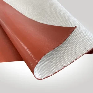 Thermal Resistant Silicone Coated Fiberglass Material for Industrial Pipe and Duct Covering