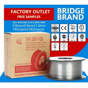 Tianjin BRIDGE Brand Flux Cored Wire AWS E71T GS Without Gas 0.8mm 1kg
