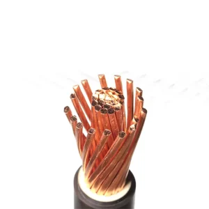 Tinned Copper Battery Cable 1500V High Temperature Resistant 2ft Red Black Power Cable for Battery Connection