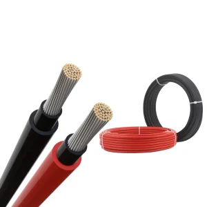 Tinned Copper EN H1Z2Z2-K SOLAR CABLE 6mm2 Electrical Power Cable