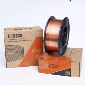Two Shielded 0.8mm Carbon Steel MIG Welding Wire with CO2 Gas OEM Supported Alambre De Soldadura Mig Welding Wires