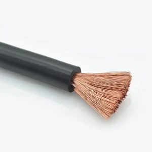 VDE Stranded Copper Conductor 16 25 35 50 70 95mm2 PVC Welding Cable with Flexible H01N2 D E Rubber Sheath 1 0 2 0 4 0 AWG Cable