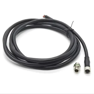 Waterproof Connector 8 Pin Welding Cable Shielded Male Female Industrial Plug and Socket Sensor Panel M8 Connector
