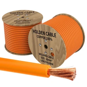 Welding Cable 25 35 75 95 120 MM2 PVC Rubber Insulation Oxygen Free Copper Aluminum Conductor Welding Cable